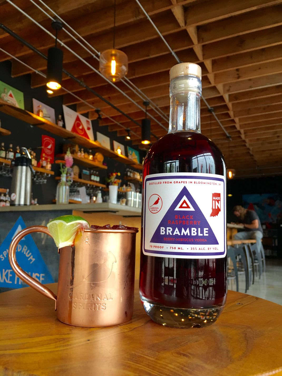 Black Raspberry Brambles Bramble Black Raspberry Vodka – Cardinal Spirits